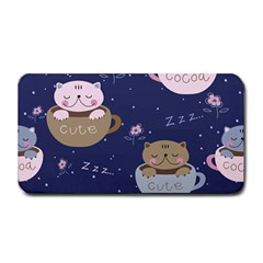 Cute Kittens Sleep Sweetly Mugs Medium Bar Mat by Simbadda