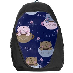 Cute Kittens Sleep Sweetly Mugs Backpack Bag by Simbadda