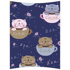 Cute Kittens Sleep Sweetly Mugs Back Support Cushion by Simbadda