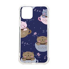 Cute Kittens Sleep Sweetly Mugs Iphone 11 Pro 5 8 Inch Tpu Uv Print Case by Simbadda