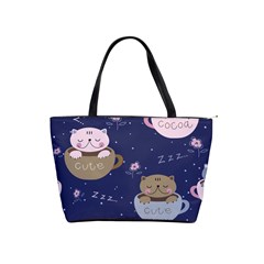 Cute Kittens Sleep Sweetly Mugs Classic Shoulder Handbag by Simbadda