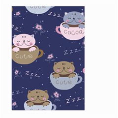 Cute Kittens Sleep Sweetly Mugs Large Garden Flag (two Sides) by Simbadda