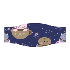 Cute Kittens Sleep Sweetly Mugs Stretchable Headband by Simbadda