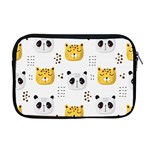 Seamless Pattern Cute Animals Apple MacBook Pro 17  Zipper Case Front