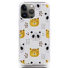 Seamless Pattern Cute Animals Iphone 13 Pro Max Tpu Uv Print Case by Simbadda