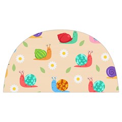 Seamless Pattern Cute Snail With Flower Leaf Anti Scalding Pot Cap by Simbadda