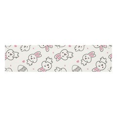 Cute Pattern With Easter Bunny Egg Banner And Sign 4  X 1  by Simbadda