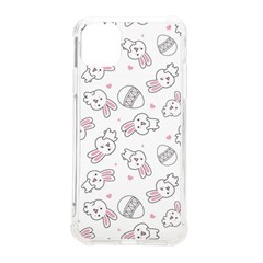 Cute Pattern With Easter Bunny Egg Iphone 11 Pro Max 6 5 Inch Tpu Uv Print Case