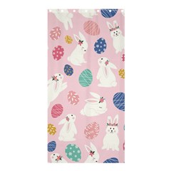 Cute Bunnies Easter Eggs Seamless Pattern Shower Curtain 36  X 72  (stall)  by Simbadda