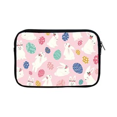 Cute Bunnies Easter Eggs Seamless Pattern Apple Ipad Mini Zipper Cases by Simbadda