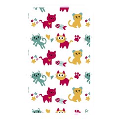 Pattern With Cute Cats Memory Card Reader (rectangular) by Simbadda