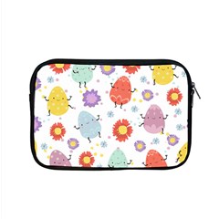 Easter Seamless Pattern With Cute Eggs Flowers Apple Macbook Pro 15  Zipper Case by Simbadda