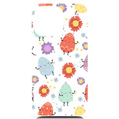 Easter Seamless Pattern With Cute Eggs Flowers Iphone 14 Pro Max Black Uv Print Case by Simbadda