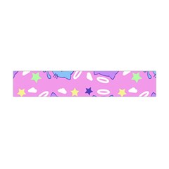 Seamless Pattern With Cute Kawaii Kittens Premium Plush Fleece Scarf (mini) by Simbadda