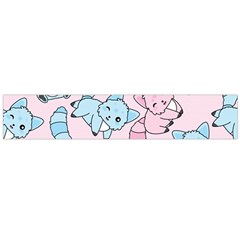 Children Pattern Design Large Premium Plush Fleece Scarf  by Simbadda