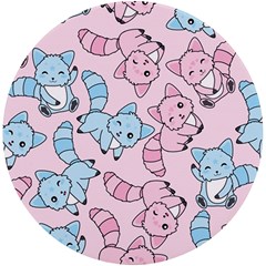 Children Pattern Design Uv Print Round Tile Coaster