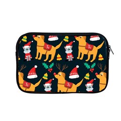 Funny Christmas Pattern Background Apple Macbook Pro 13  Zipper Case by Simbadda