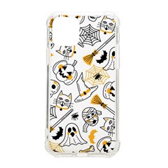 Funny Hand Drawn Halloween Pattern Iphone 11 Pro 5 8 Inch Tpu Uv Print Case by Simbadda