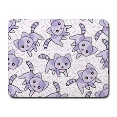 Cats Pattern Design Small Mousepad by Simbadda