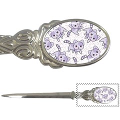 Cats Pattern Design Letter Opener by Simbadda