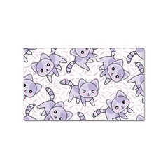 Cats Pattern Design Sticker Rectangular (10 Pack) by Simbadda