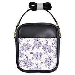 Cats Pattern Design Girls Sling Bag by Simbadda