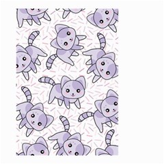 Cats Pattern Design Small Garden Flag (two Sides) by Simbadda