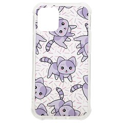 Cats Pattern Design Iphone 12 Mini Tpu Uv Print Case	 by Simbadda