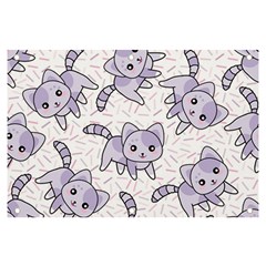 Cats Pattern Design Banner And Sign 6  X 4  by Simbadda