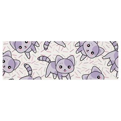 Cats Pattern Design Banner And Sign 12  X 4  by Simbadda