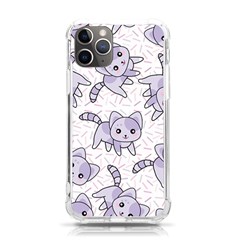 Cats Pattern Design Iphone 11 Pro 5 8 Inch Tpu Uv Print Case by Simbadda