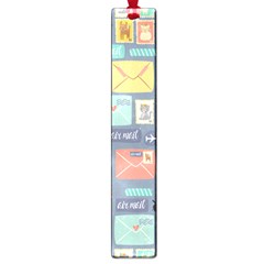 Pattern Postal Stationery Large Book Marks by Simbadda