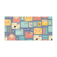 Pattern Postal Stationery Yoga Headband by Simbadda