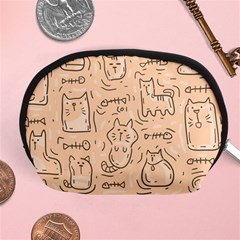 Cat Background Accessory Pouch (medium) by Simbadda