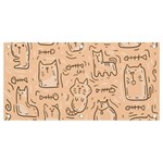 Cat Background Banner and Sign 4  x 2  Front