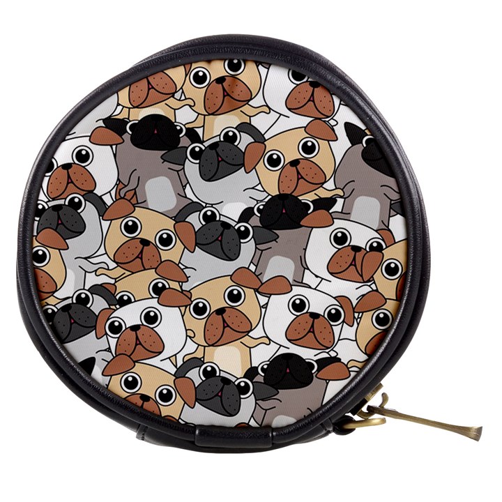 Many Dogs Pattern Mini Makeup Bag