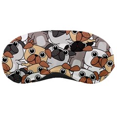 Many Dogs Pattern Sleeping Mask by Simbadda