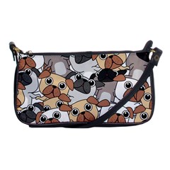 Many Dogs Pattern Shoulder Clutch Bag by Simbadda