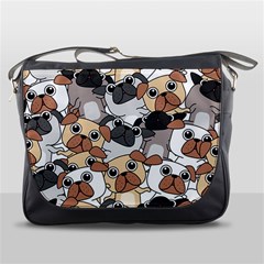 Many Dogs Pattern Messenger Bag by Simbadda