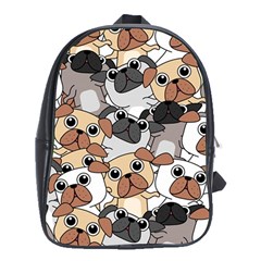 Many Dogs Pattern School Bag (xl) by Simbadda