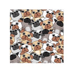 Many Dogs Pattern Square Satin Scarf (30  X 30 ) by Simbadda