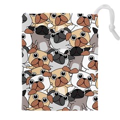 Many Dogs Pattern Drawstring Pouch (4xl) by Simbadda