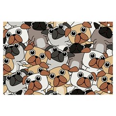 Many Dogs Pattern Banner And Sign 6  X 4  by Simbadda