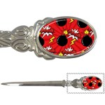 Pop Art Comic Pattern Bomb Boom Explosion Background Letter Opener Front