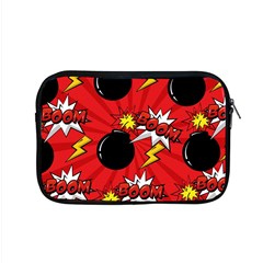 Pop Art Comic Pattern Bomb Boom Explosion Background Apple Macbook Pro 15  Zipper Case by Simbadda