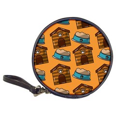 Pet House Bowl Food Seamless Pattern Classic 20-cd Wallets by Simbadda