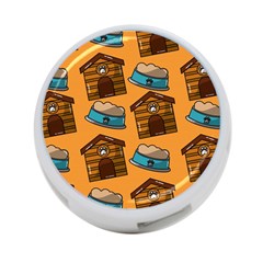 Pet House Bowl Food Seamless Pattern 4-port Usb Hub (one Side) by Simbadda