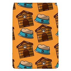 Pet House Bowl Food Seamless Pattern Removable Flap Cover (l) by Simbadda