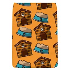 Pet House Bowl Food Seamless Pattern Removable Flap Cover (s) by Simbadda