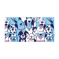 Dogs Seamless Pattern Yoga Headband by Simbadda